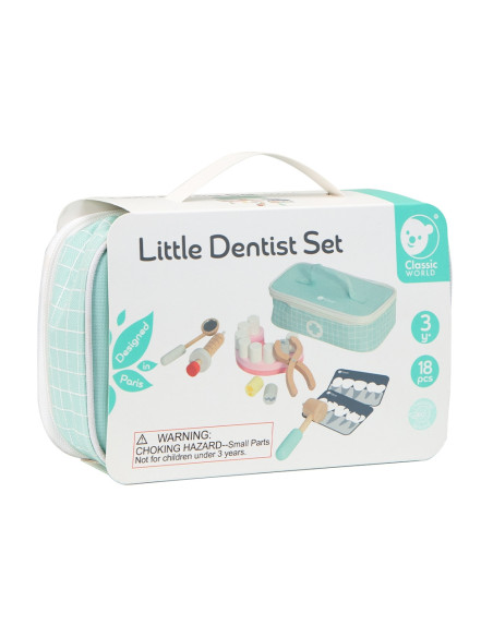 CLASSIC WORLD Zestaw małego dentysty walizka lekarza
