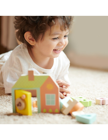 CLASSIC WORLD Drewniane Klocki do Nawlekania