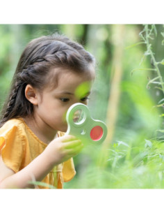 CLASSIC WORLD Mikroskop 2w1 Lupa dla Dzieci Eksploracja Świata Przyrody 2