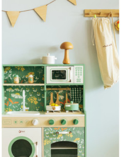 CLASSIC WORLD Drewniana Kuchnia Vintage 2