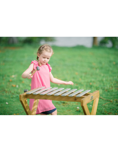 CLASSIC WORLD EDU Instrument Muzyczny Metalofon Duże Cymbałki Ksylofon