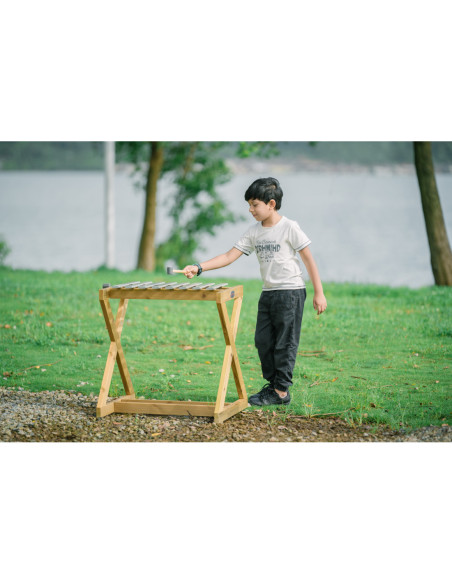 CLASSIC WORLD EDU Instrument Muzyczny Metalofon Duże Cymbałki Ksylofon