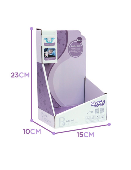 WOOPIE Interaktywny Pluszak Przytulanka dla Niemowląt Światło Dźwięk Byk Usypiacz