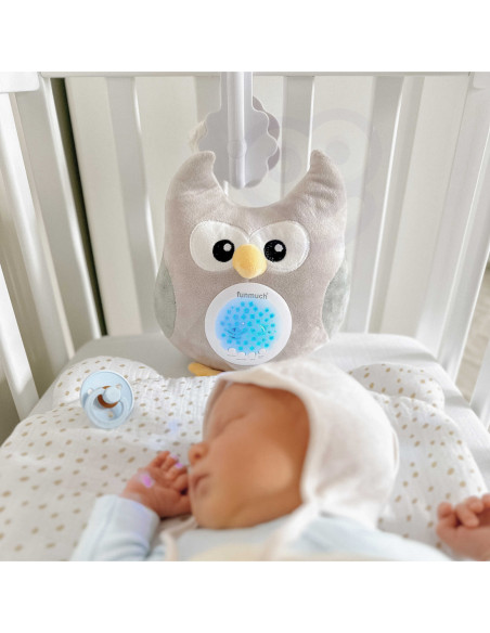 WOOPIE Przytulanka Usypiacz Projektor 2w1 Sówka - 10 Kołysanek