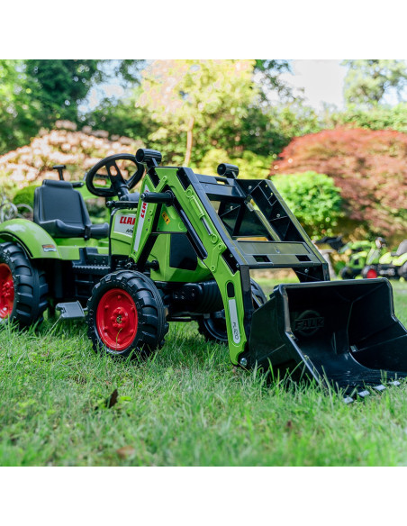 FALK Traktor CLAAS ARION z Przyczepą Maxi i Łyżką