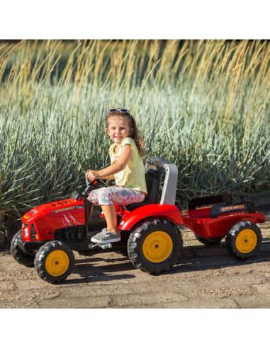 Traktorek na Pedały otwierany Red Supercharger od 3 lat