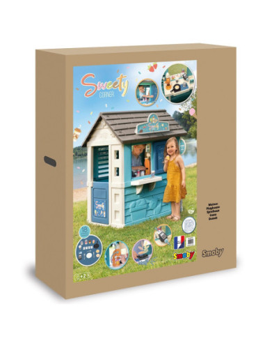 SMOBY Domek Ogrodowy Lodziarnia Sweety Corner