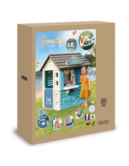 SMOBY Domek Ogrodowy Lodziarnia Sweety Corner