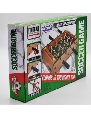 WOOPIE Stół do Gry w Piłkarzyki Mini