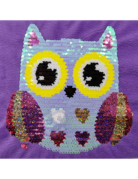 WOOPIE ART&FUN Zestaw Kreatywny Poduszka do Ozdobienia Sowa