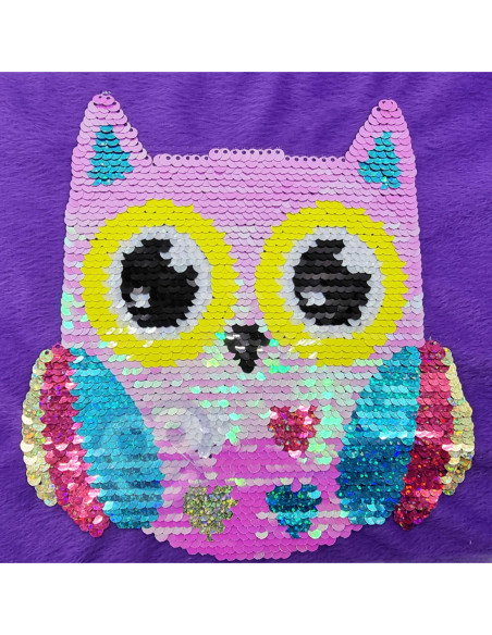 WOOPIE ART&FUN Zestaw Kreatywny Poduszka do Ozdobienia Sowa