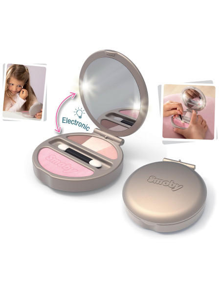 SMOBY My Beauty Puderniczka z Lusterkiem i Światłem Kompaktowa