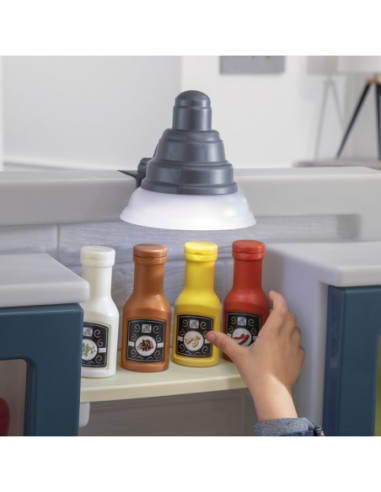 Nowoczesta Realistyczna Kuchnia dla Dzieci z Wieloma Akcesoriami Step2