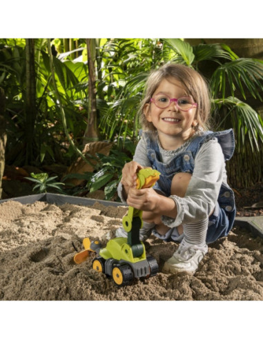 BIG Pług Zraszacz Dinozaur Power Worker Zabawka do Piasku