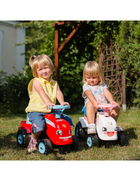 FALK Traktorek GO Czerwony z Przyczepką od 1 roku