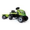 SMOBY Traktor na pedały Farmer XL z przyczepą - Zielony