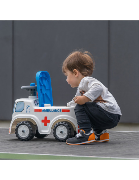 FALK Jeździk Samochód Ambulans z Klaksonem od 1 roku