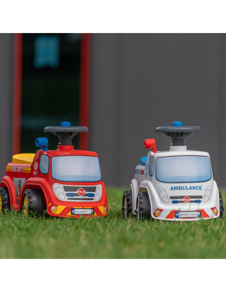 FALK Jeździk Samochód Ambulans z Klaksonem od 1 roku