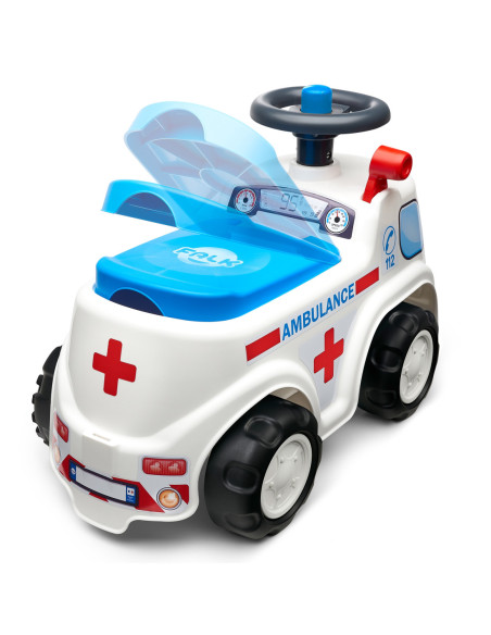 FALK Jeździk Samochód Ambulans z Klaksonem od 1 roku