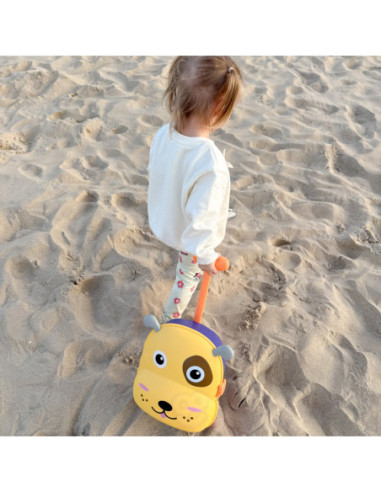 WOOPIE Zestaw do Piasku 3w1 Walizka Piesek + Zabawka Wodna