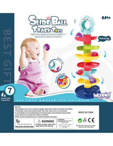 WOOPIE Kulodrom Tor Kolorowy