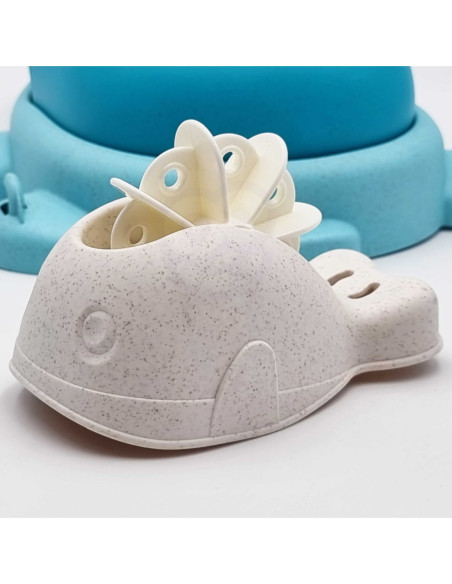 Woopie Zestaw do Piasku Żółwik Niebieski 8 el.