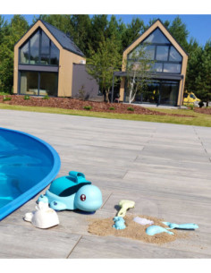 Woopie Zestaw do Piasku Żółwik Zielony 8 el. 2