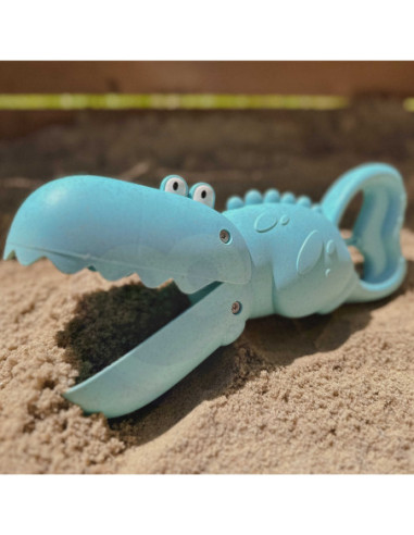 WOOPIE Krokodyl Łopatka Zbierak do Piasku i Wody Niebieska