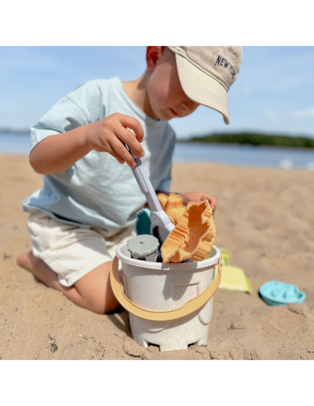 WOOPIE Zestaw do Piasku z Wiaderkiem i Samochodzikiem 10 el.