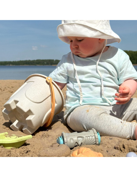 WOOPIE Zestaw do Piasku z Wiaderkiem i Samochodzikiem 10 el.