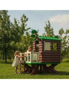FEBER Domek na Drzewie Ogrodowy dla Dzieci House on The Tree 2
