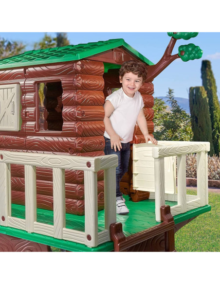 FEBER Domek na Drzewie Ogrodowy dla Dzieci House on The Tree