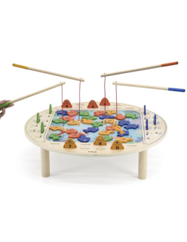 VIGA Drewniana Gra Łowienie Rybek FSC