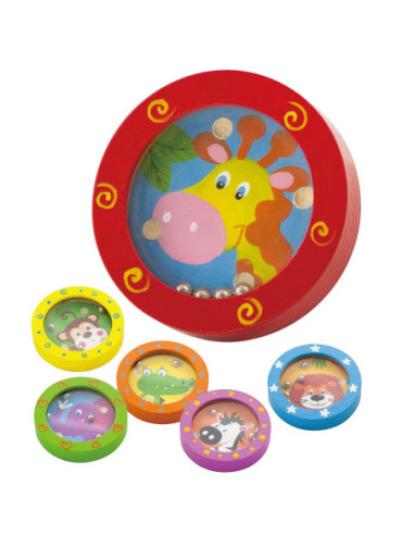 VIGA Drewniany Labirynt Zwierzątka 1szt