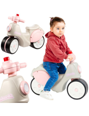 Falk Jeździk Scooter Strada Retro Dla Dziewczynki Ciche Opony od 1 Roku