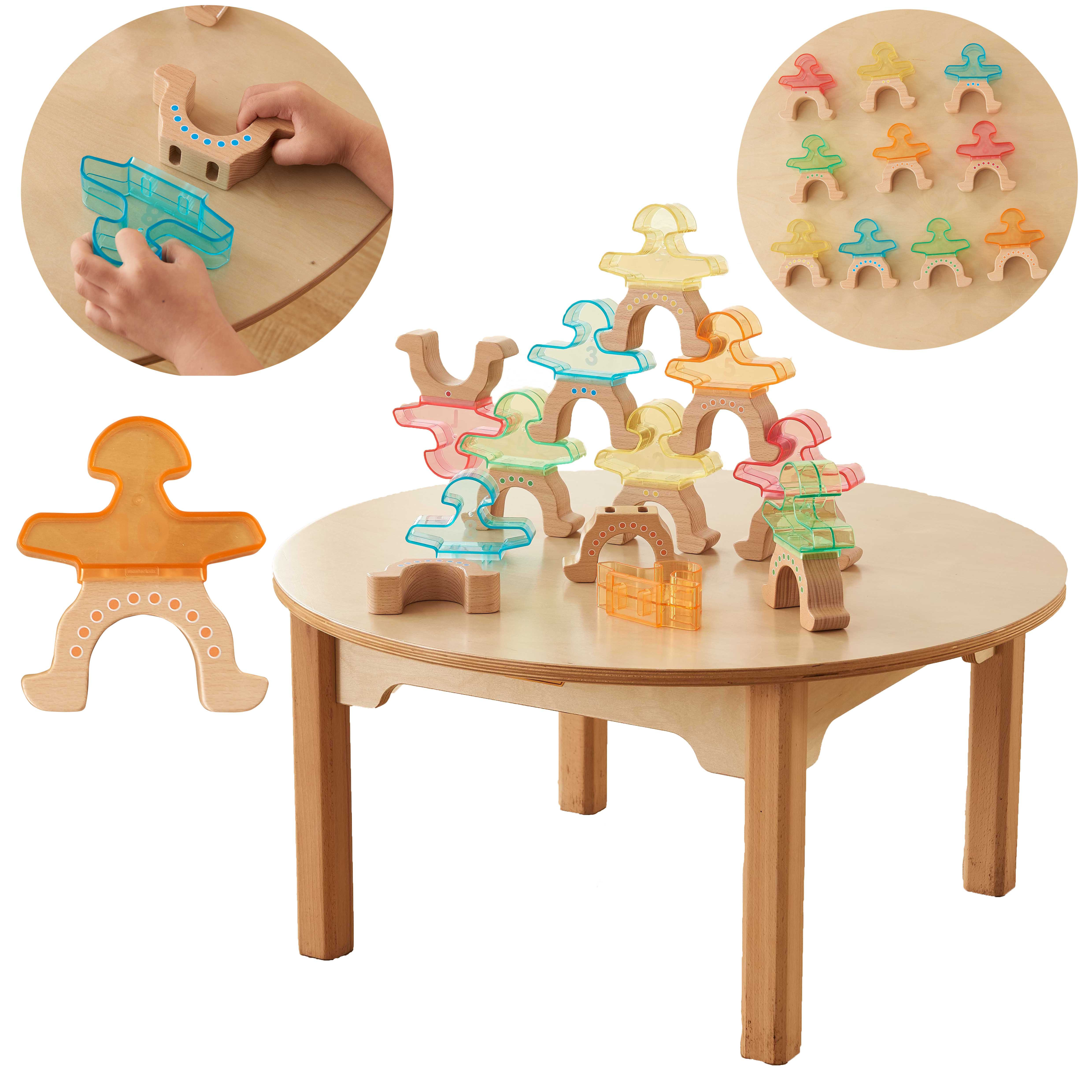 MASTERKIDZ Pedagogiska Balansfigurer 10 st