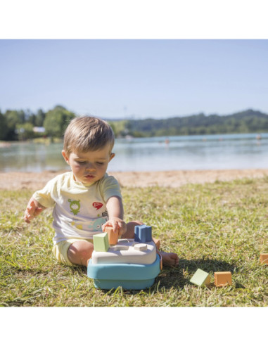 SMOBY Little Green Sorter w Koszyku Bioplastik