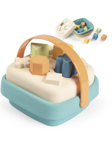 SMOBY Little Green Sorter w Koszyku Bioplastik