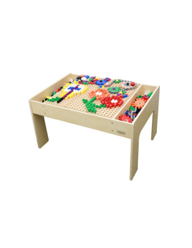 MASTERKIDZ Drewniany Stół Edukacyjny +AKCESORIA STEM WALL