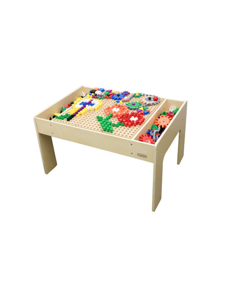 MASTERKIDZ Drewniany Stół Edukacyjny +AKCESORIA STEM WALL