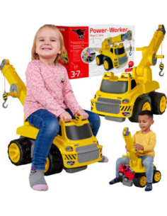 BIG Jeździk Dźwig Maxi Crane