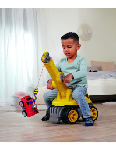 BIG Jeździk Dźwig Maxi Crane