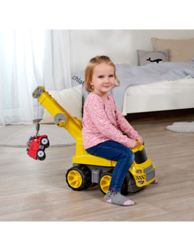 BIG Jeździk Dźwig Maxi Crane