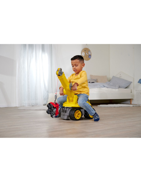 BIG Jeździk Dźwig Maxi Crane