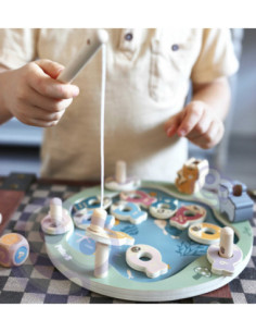 Viga PolarB Drewniana Gra Łowienie Rybek 2