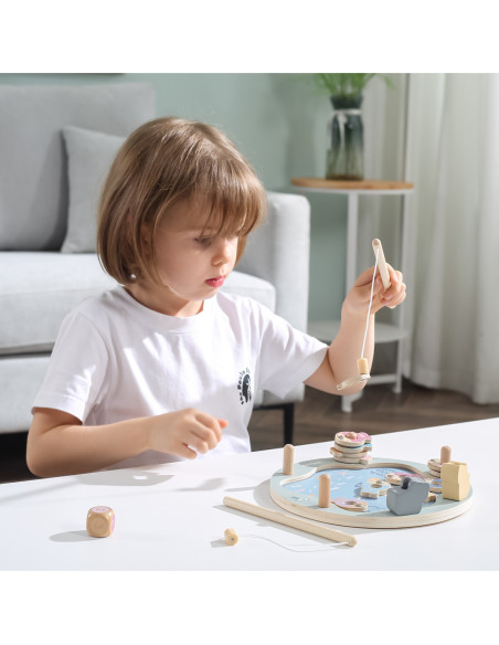 Viga PolarB Drewniana Gra Łowienie Rybek