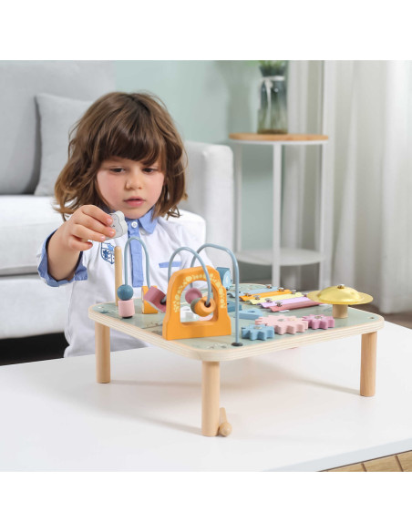 Viga PolarB Stół Stolik Edukacyjny Pętla Cymbałki Sensoryka