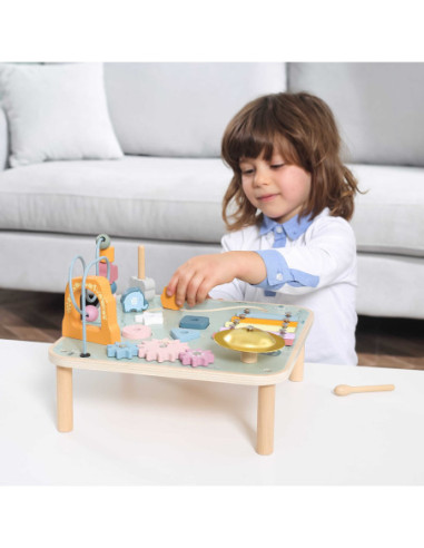 Viga PolarB Stół Stolik Edukacyjny Pętla Cymbałki Sensoryka