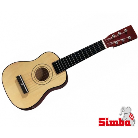 SIMBA Drewniana gitara Strunowa Niebieska