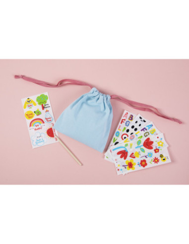 WOOPIE ART&FUN Zestaw Kreatywny Torebka + Naklejki do Dekorcji ponad 109 szt.